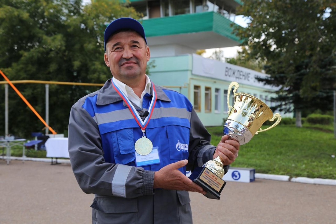 Лучшим водителем признан Эдуард Кираев (ООО «Газпром трансгаз Уфа»)