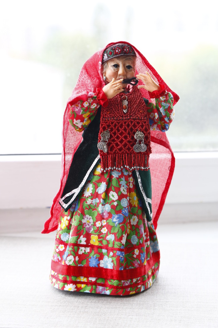 Кукла в национальном башкирском костюме