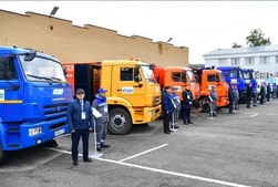 Выставка газомоторной техники на специализированном автотранспортном предприятии ООО «Газпром трансгаз Нижний Новгород»